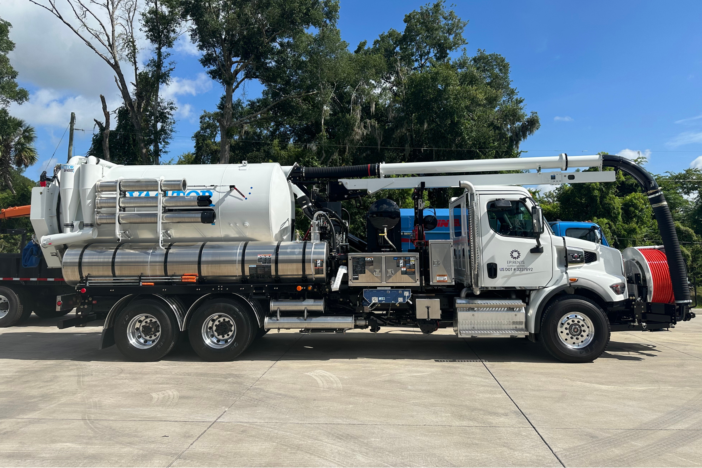 Vactor sewer cleaner fleet